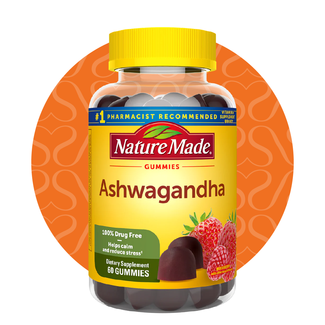 Ashwagandha Gummies 60 Unidades – Nature Made
