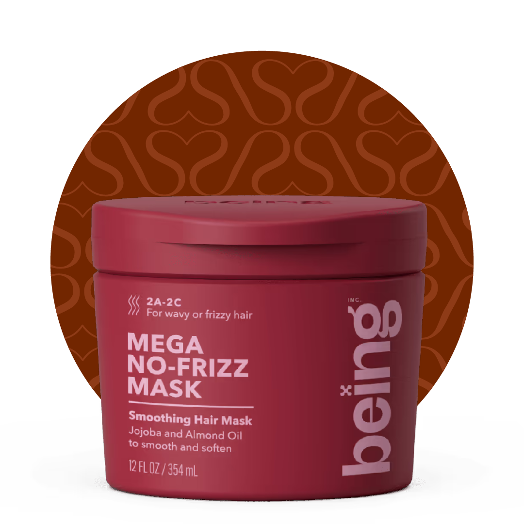 Mega No-Frizz Hair Mask Hair Smoothing Mask - BEING
