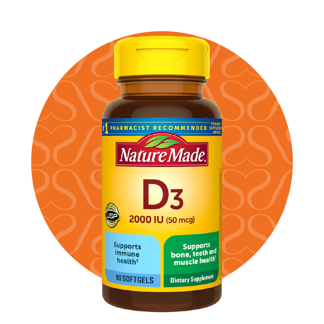 Vitamina D3 2000 IU 90 Softgels - Nature Made
