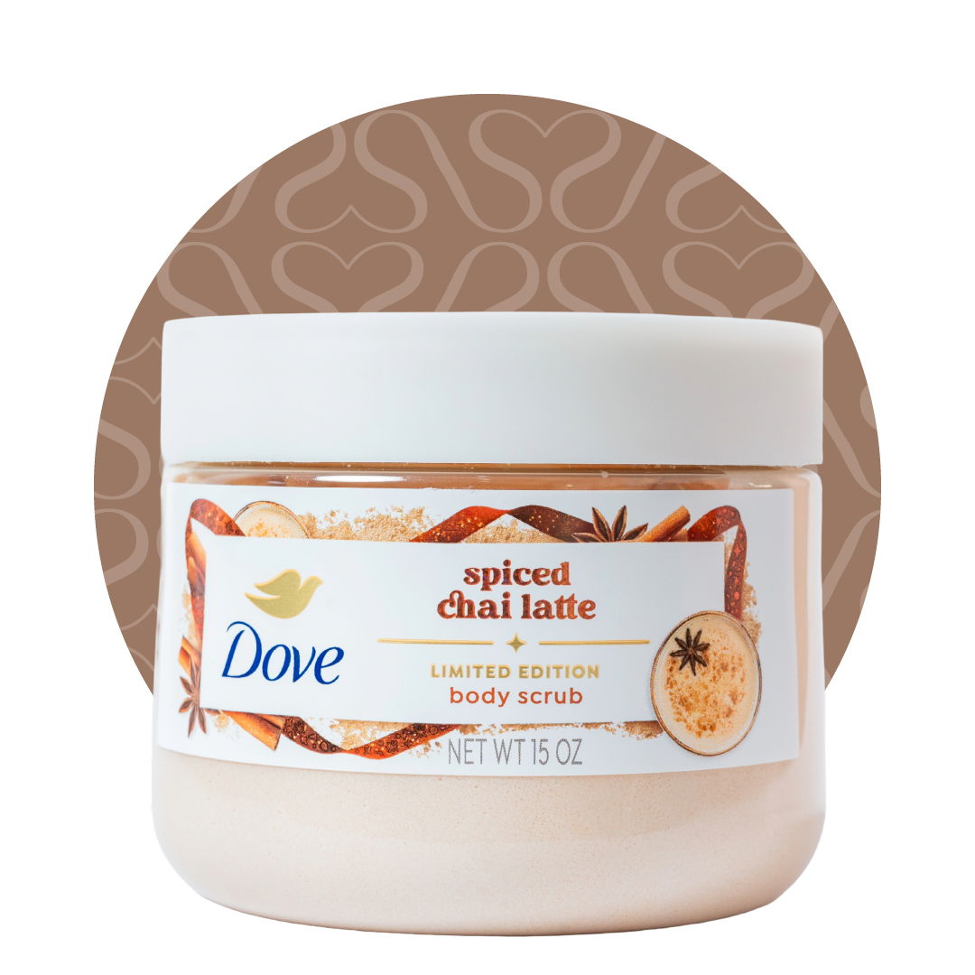 Dove Body Scrub Spiced Chai Latte 443 ml