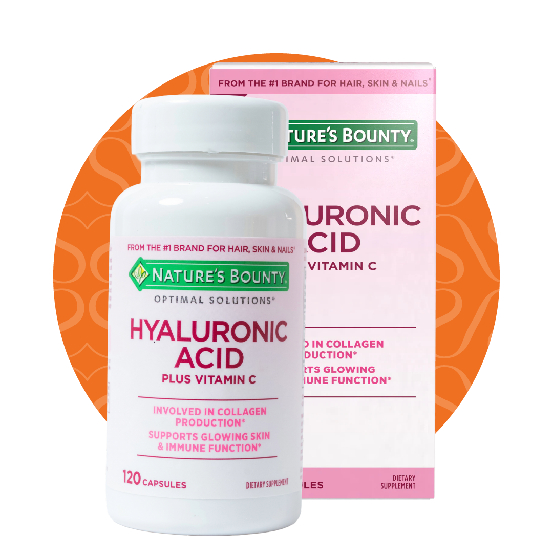 Hyaluronic Acid + Vitamin C 120 Capsules - Nature’s Bounty