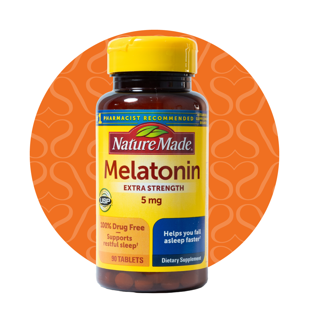 Melatonin Extra Strength 5 mg 90 Tablets - Nature Made