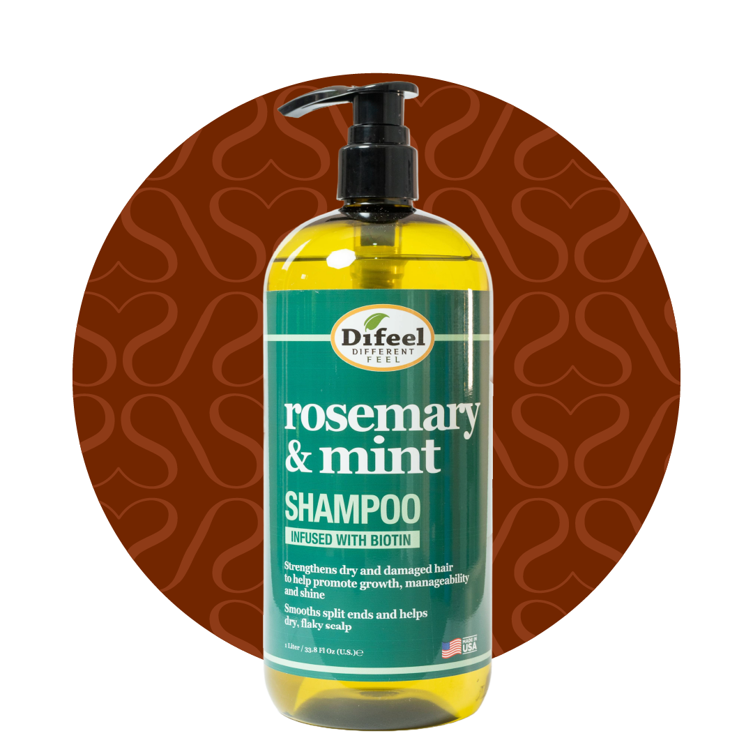 Rosemary & Mint Strengthening Shampoo – Difeel (1000 ml)