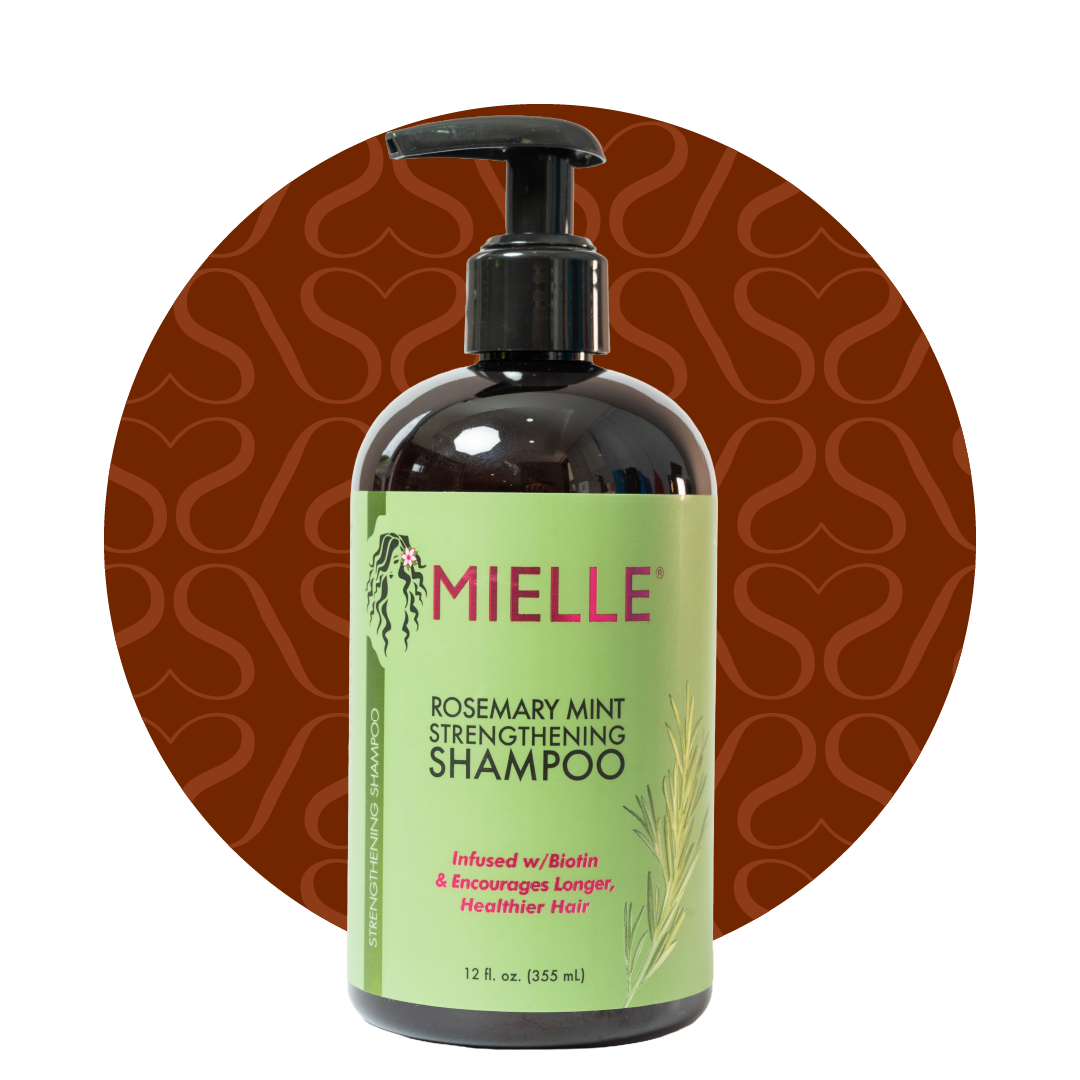 Mielle shampoo Fortalecedor Rosemary & Mint con Biotina