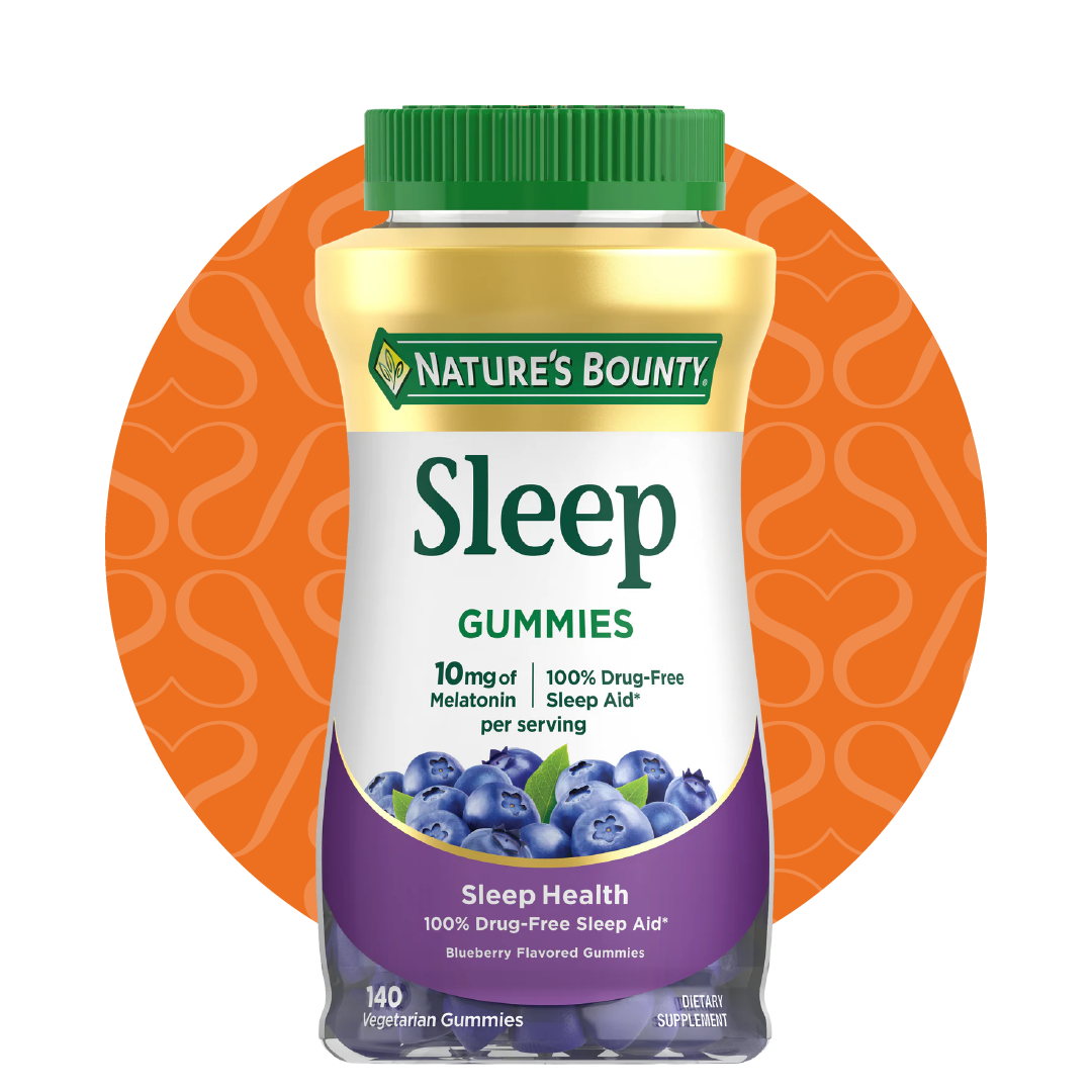 Sleep 10 mg Blueberry 140 Gummies - Nature’s Bounty.