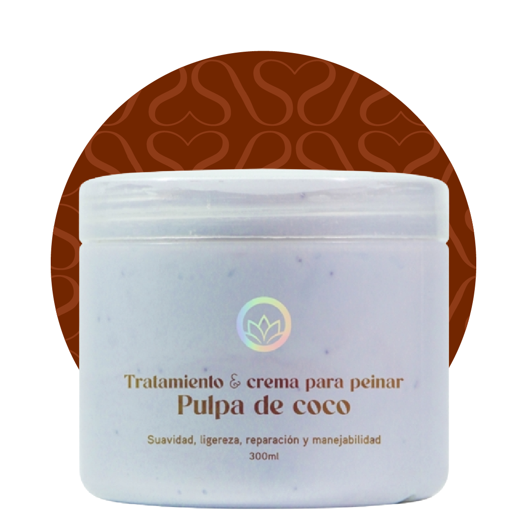 Tratamiento & Crema para Peinar Pulpa de Coco - Olè