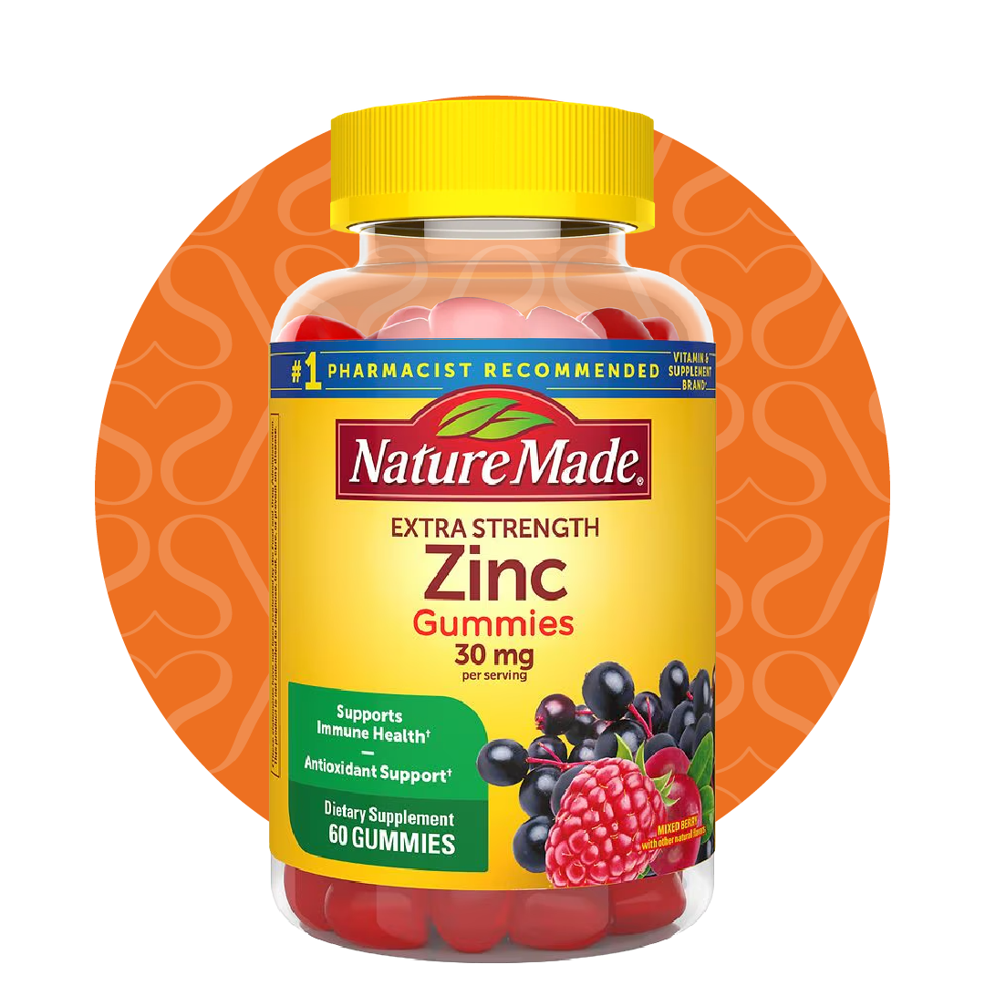 Zinc Extra Strength 30 mg 60 Gummies - Nature Made